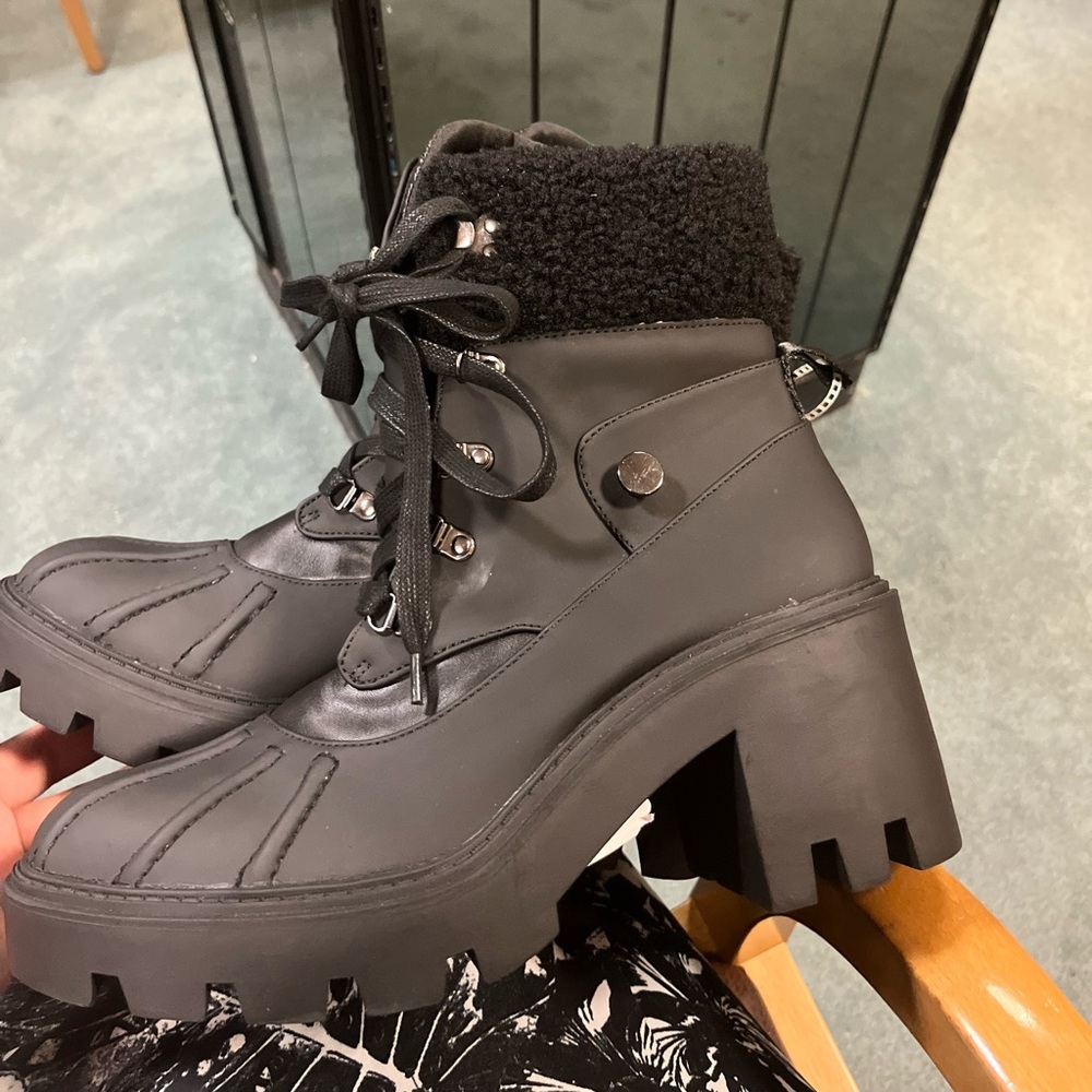 Bundle of clothes and shoes, pictured shoes not included